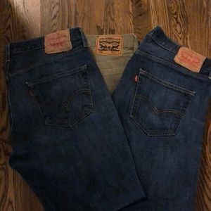 Levi’s 36 x 30 bundle